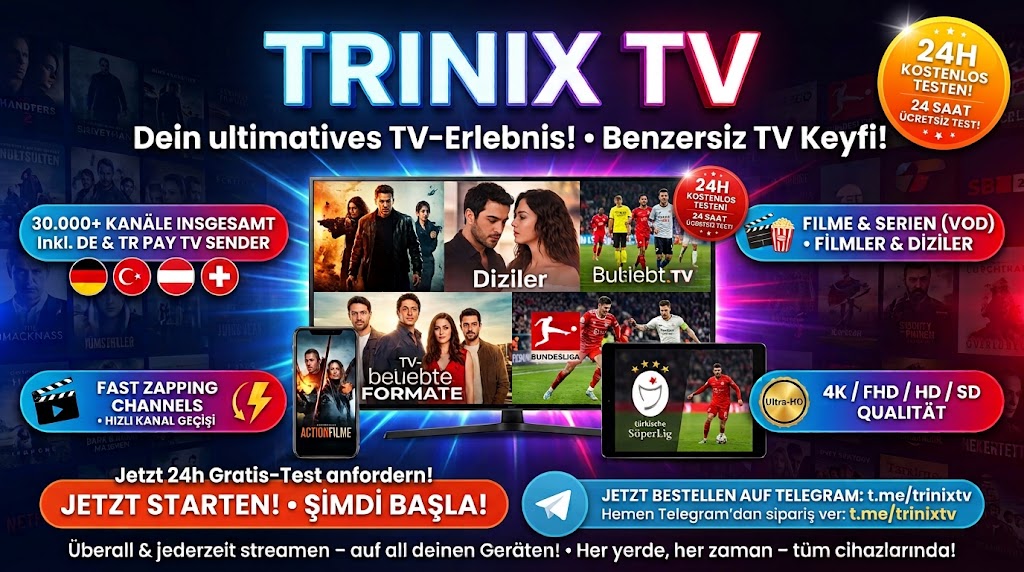 TRINIX TV Werbebanner